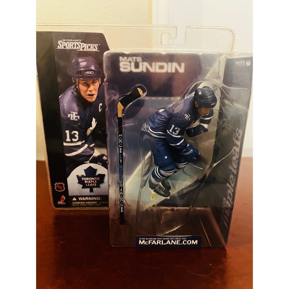 Mats Sundin Toronto Maple Leafs Series 1 Blue Jersey Action Figure